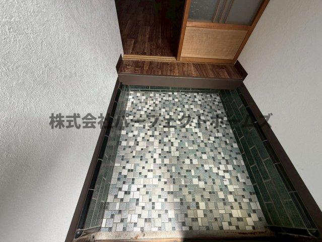 河北中町テラスの玄関|シンプルで使いやすい玄関です