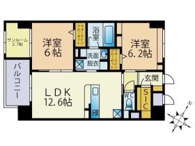 【間取り】 | BLESS南福岡駅前