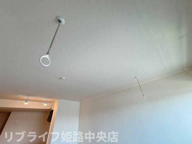 ハイムレトア飾東Bの設備|室内物干し付き