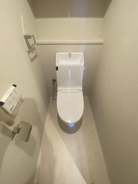 大阪ひびきの街ザ・サンクタスタワーのトイレ