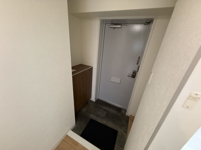 レジデンス桜の町の玄関
