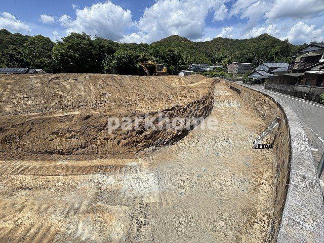 いの町枝川　造成地の外観