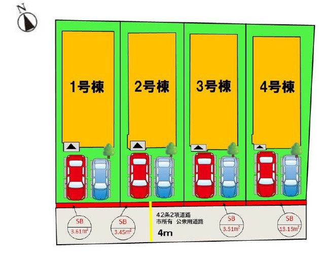 太宰府市通古賀6丁目1期２号棟