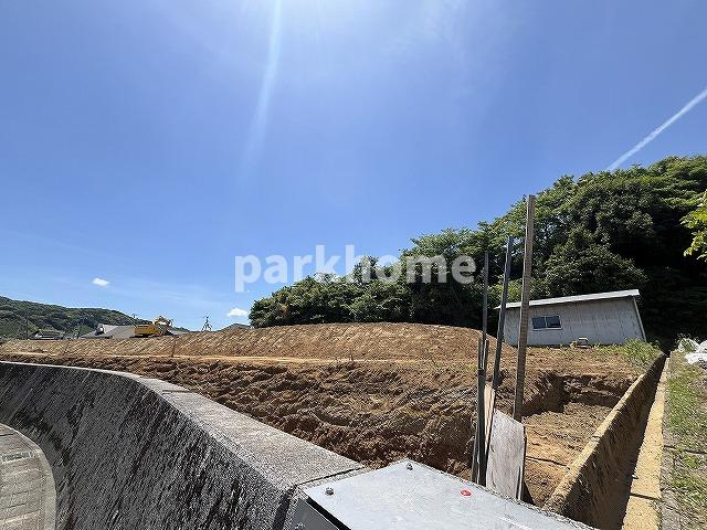 いの町枝川　造成地の外観