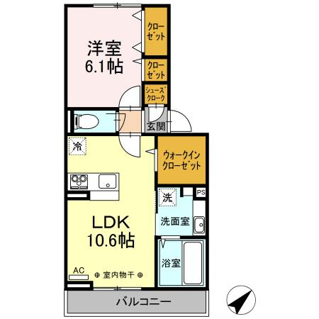 トリアテュラーの間取り