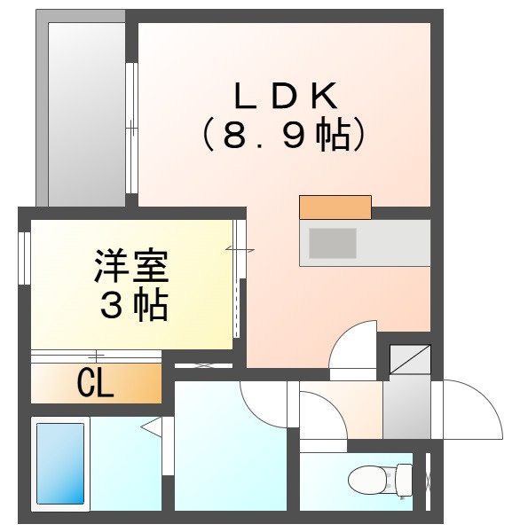 ＲＥＧＡＬＥＳＴ医大南の間取り