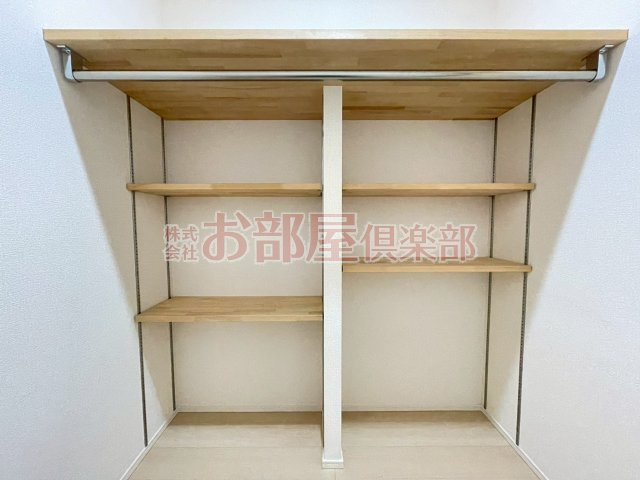 キャッスル(東合川) の収納|収納のためのスペースです