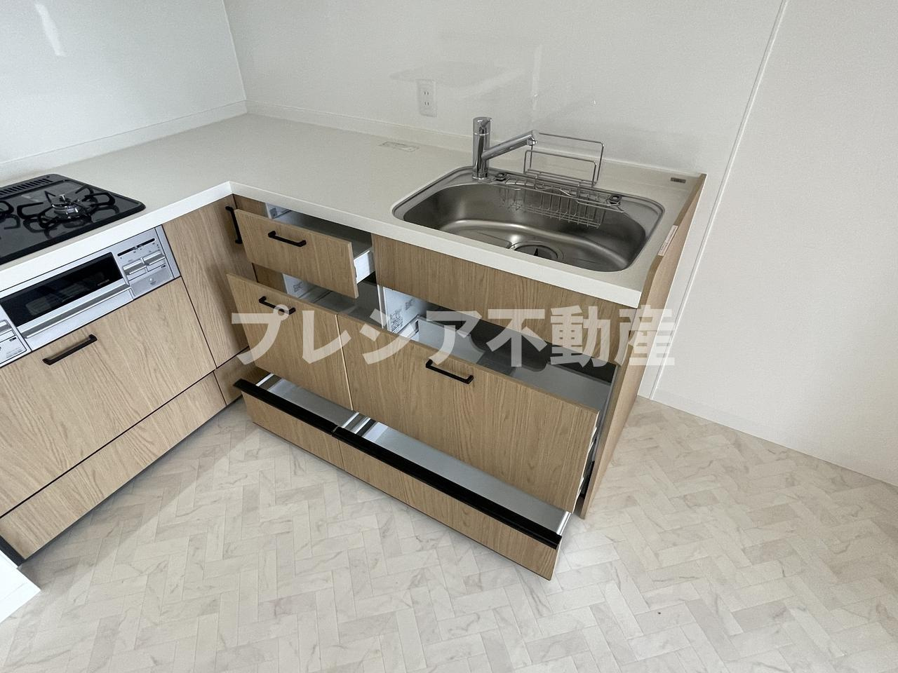 垂水高丸住宅４号棟のキッチン