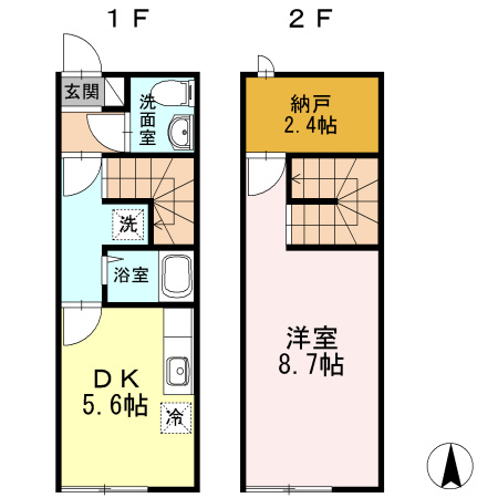 フレックス・ヴィラの間取り