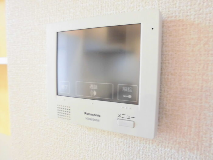 グランマーレ　Cのセキュリティ|モニター付きインターホンです