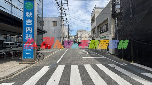 久留米市六ツ門町の店舗の周辺