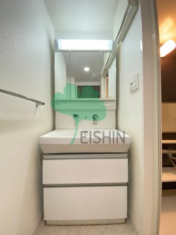 ファーストポイント東比恵の洗面所|シンプルで使いやすい洗面台です！