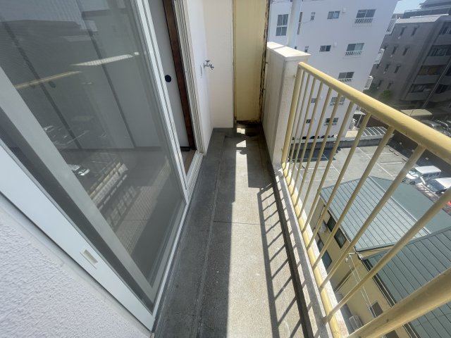 フタミハイツのバルコニー