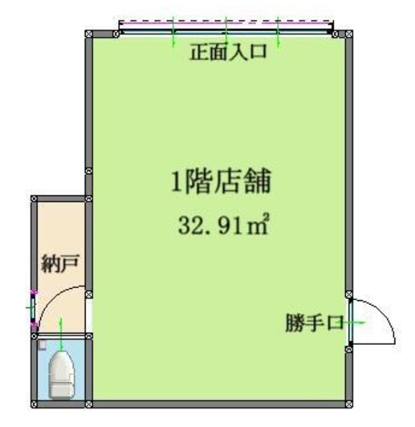 座間市相模が丘５丁目の倉庫の間取り