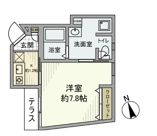 松原戸建の間取り