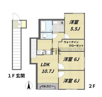 フォレスタ・イル・ミチェッタの間取り