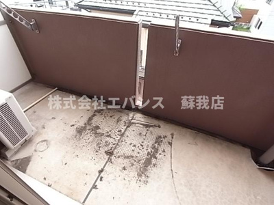 【バルコニー】 | フェリシタージ | 陽当たり良好なバルコニーです