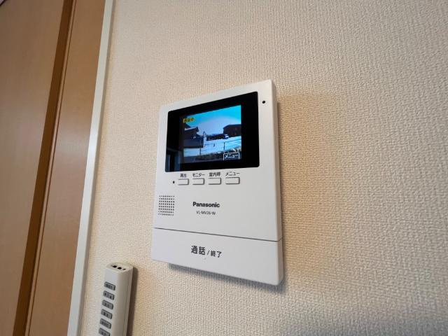 ベルフルールの内装|カメラ付インターホン