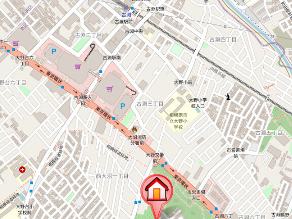 ビクトリアの地図