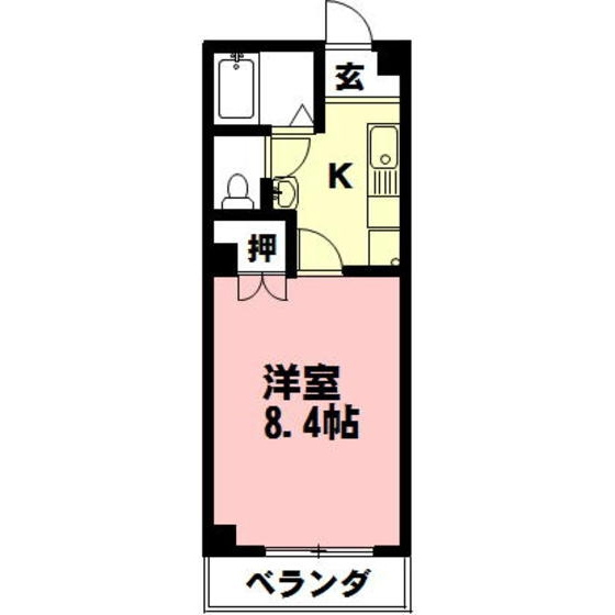 フィオーレ白山の間取り
