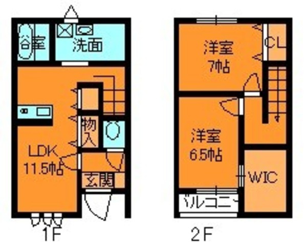 グランメゾン王寺南の間取り
