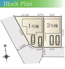 横浜市戸塚区上柏尾町の新築一戸建の前面道路含む現地写真|前面道路が広いので、安心して駐車可能です！
是非現地へお越しください。