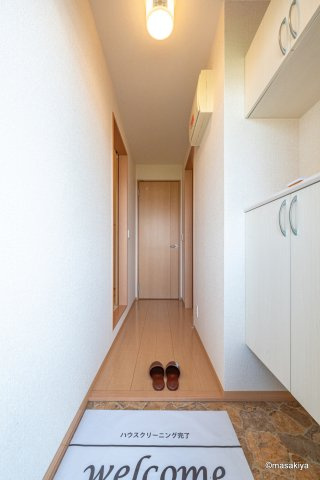 ロジュマン　デラッセの玄関