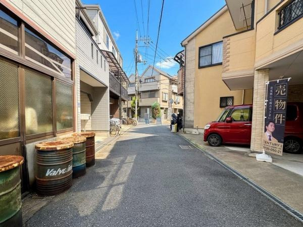【前面道路含む現地写真】 | 守口市金田町2丁目　中古戸建