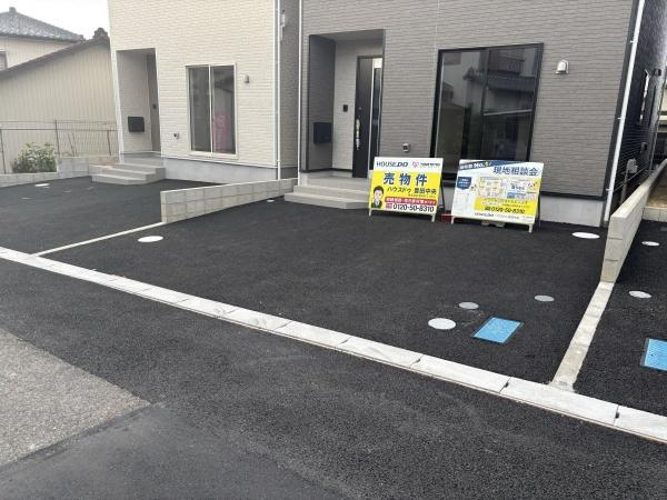 豊田市新町第2　全4棟・2号棟の駐車場|広々２台駐車できます！
