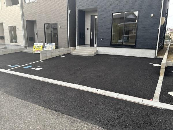 豊田市新町第2　全4棟・3号棟の駐車場|広々２台駐車できます！
