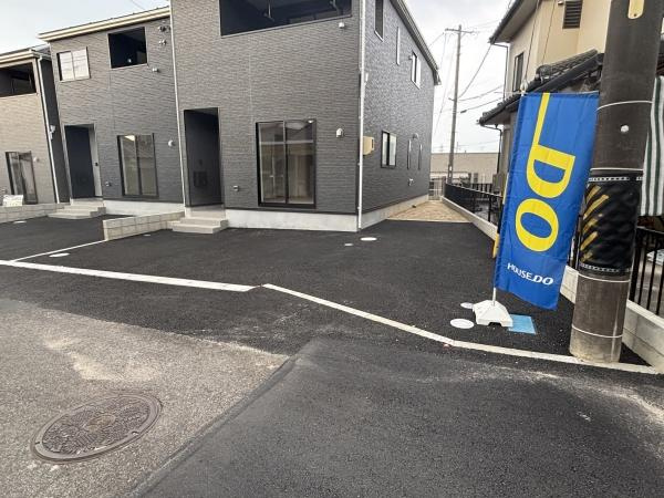 豊田市新町第2　全4棟・4号棟の駐車場|広々２台駐車できます！