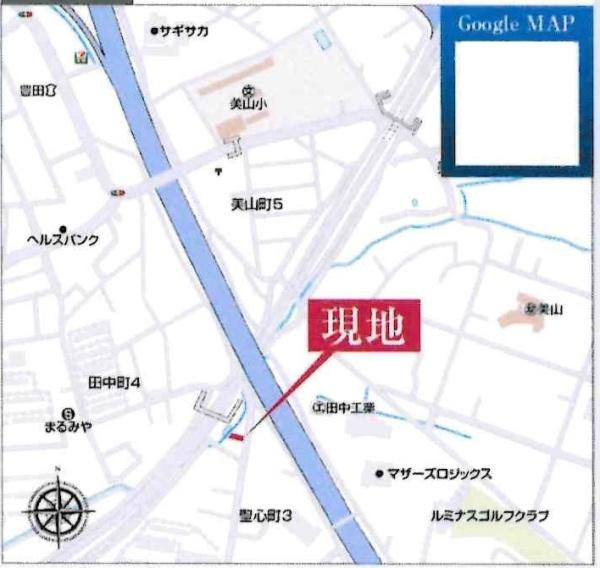 豊田市田中町4丁目　全1棟・1号棟のその他|交通アクセス図です。