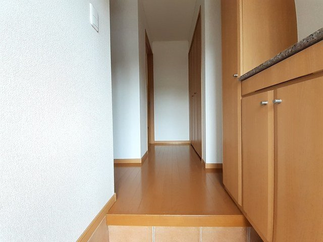 ボヌールカメリアＡの玄関