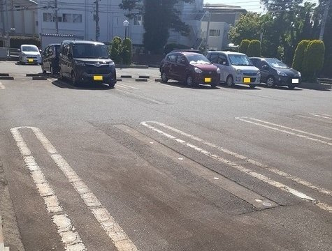 ボヌールカメリアＡの駐車場