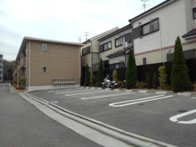 辻野タウンハイツの駐車場