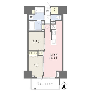 【間取り】 | プラウド久屋大通