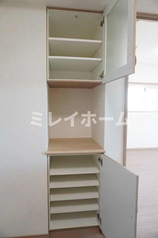 ルーブル北嶺町の収納