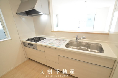【キッチン】 | 海老名市今里３丁目 新築戸建て 全3棟【仲介手数料無料】