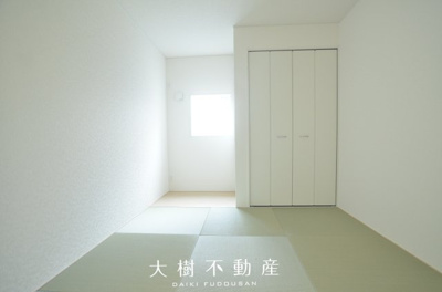 【和室】 | 海老名市今里３丁目 新築戸建て 全3棟【仲介手数料無料】 | 1階　和室（5.2帖）