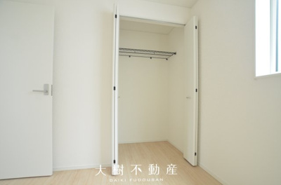【洋室】 | 海老名市今里３丁目 新築戸建て 全3棟【仲介手数料無料】 | 2階　洋室4（6.0帖）クローゼット