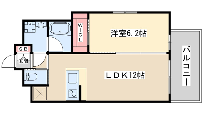 【間取り】 | プレジオ江坂ルージュ