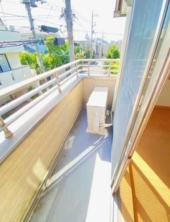 イザットパレス下馬　南西角部屋　追焚　最上階のバルコニー