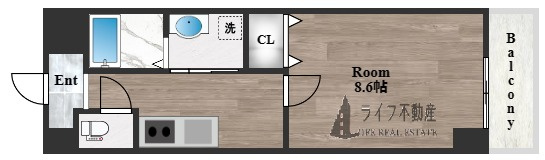 アーバンリブの間取り