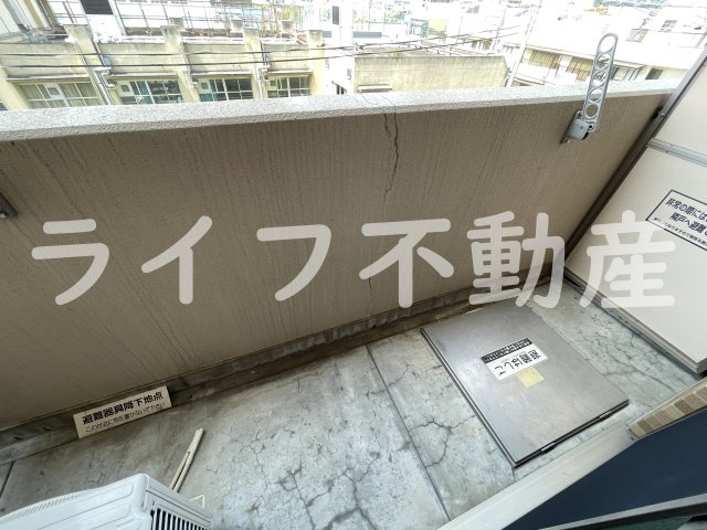 アーバンリブのバルコニー|落ち着いた時間を過ごせるバルコニーです