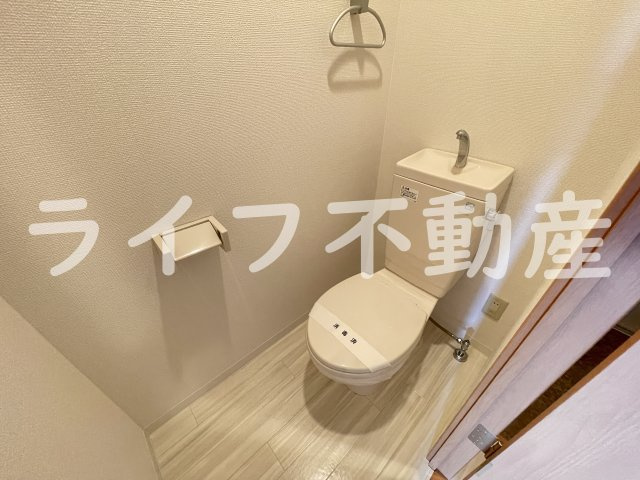 アーバンリブのトイレ|ゆったりとした空間のトイレです