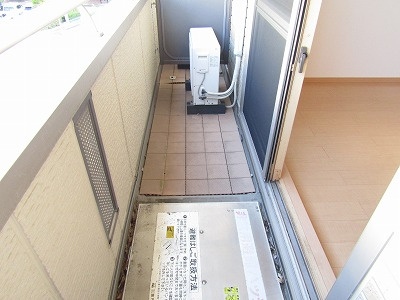 ボナール水尾のバルコニー