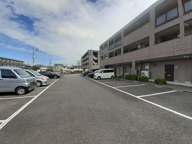 ヴィラ・サンパティークの駐車場|駐車場です