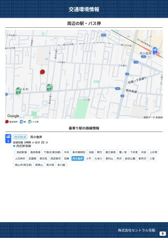【Heartfull Town】鈴木町１丁目295番４の周辺|本物件の生活に必要な施設を地図上に一覧にしました。徒歩10分以内程度の近隣施設です。