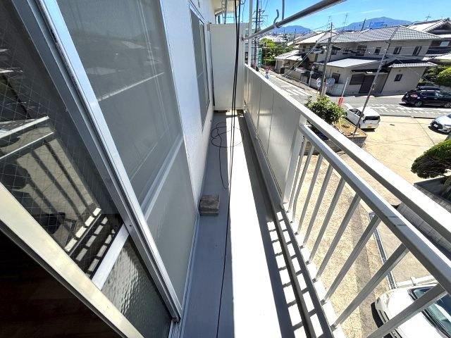 シャトードイワネ２号館のバルコニー