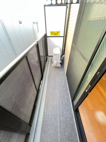 アンプルールクラージュ別府のバルコニー